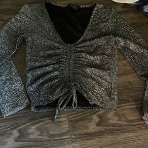 Forever 21 cropped long sleeve
